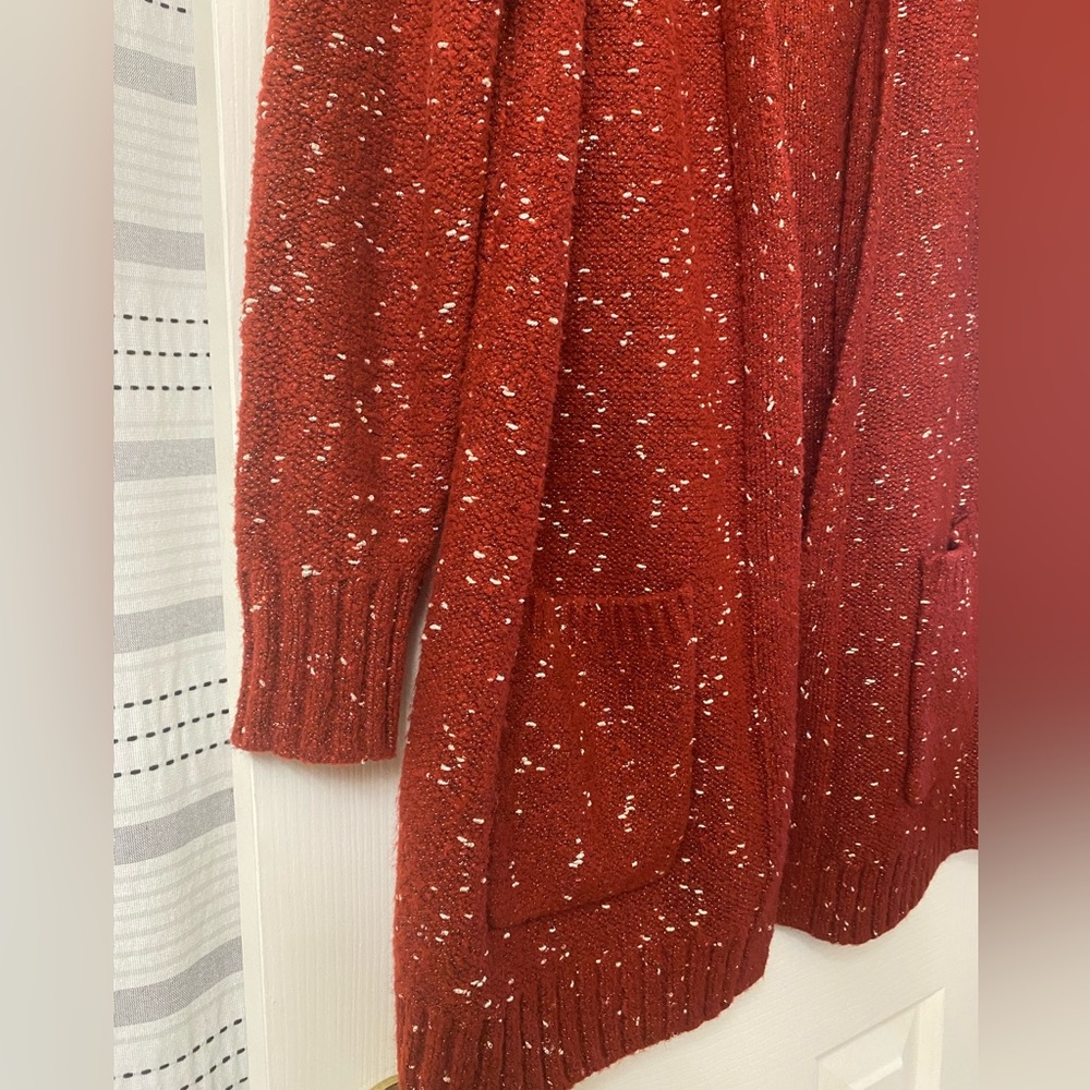 Alfani Speckled Shimmering Cardigan Size Large - Picture 8 of 16
